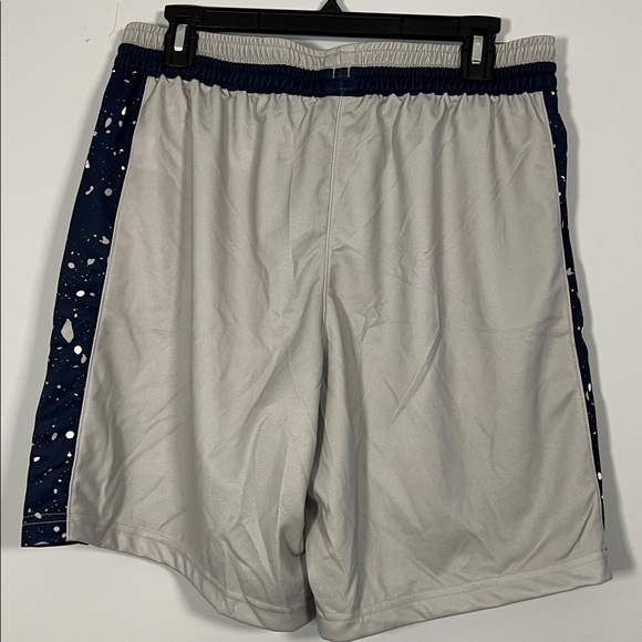 Jordan Men's Gray & Blue Athletic Georgetown Hoyas Basketball Jersey & Sorts Set - Picture 10 of 11